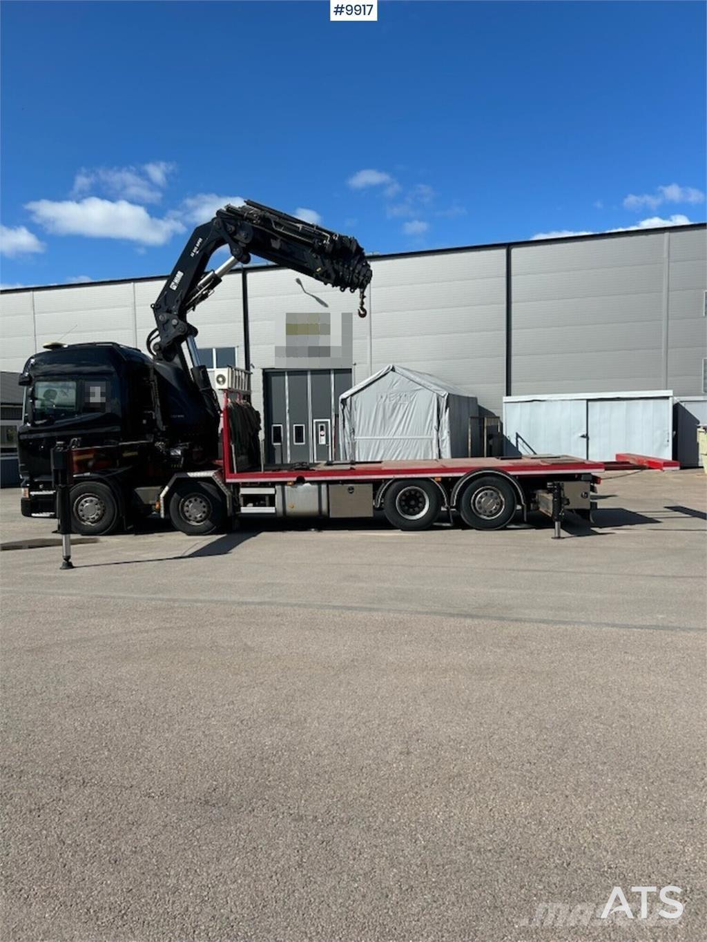 Scania R520 Truck mounted cranes