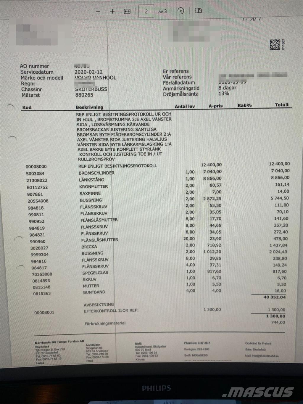 Volvo B10M-70B Other