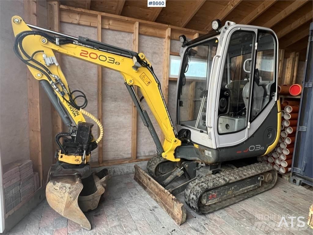 Wacker Neuson 2003RD Mini excavators < 7t (Mini diggers)