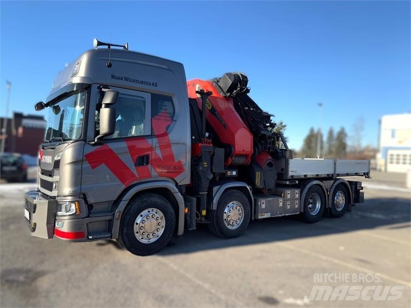 Scania R500 Truck mounted cranes