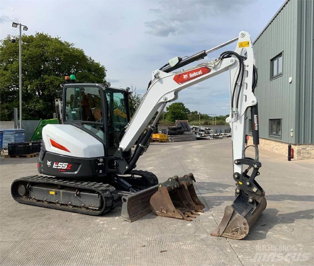 Bobcat E55z Crawler excavators