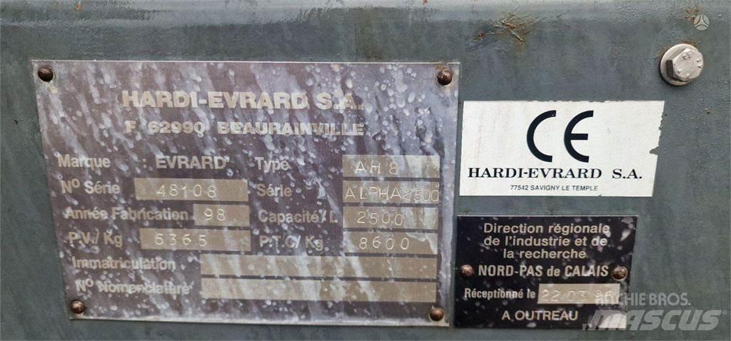 Evrard HARDI Self-propelled sprayers