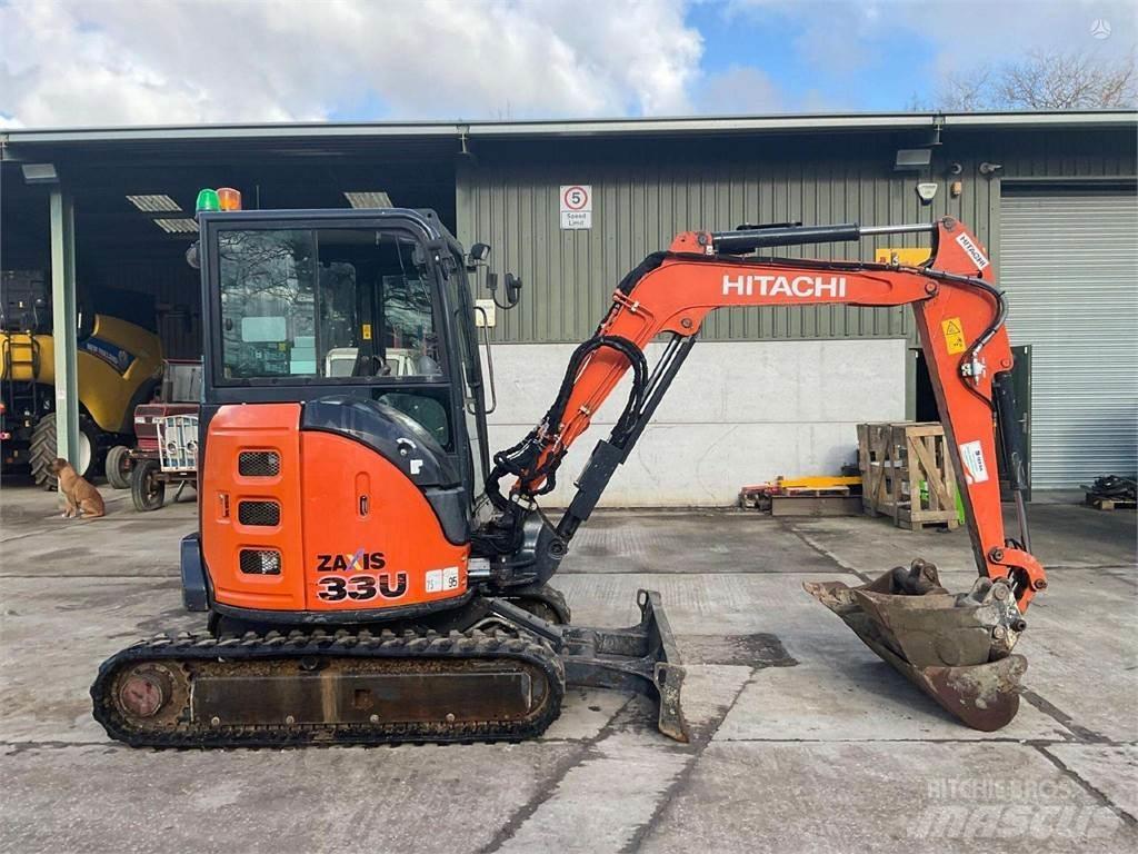 Hitachi Zaxis 33U Crawler excavators