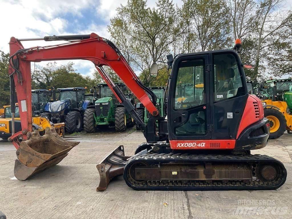Kubota KX080-4 Crawler excavators
