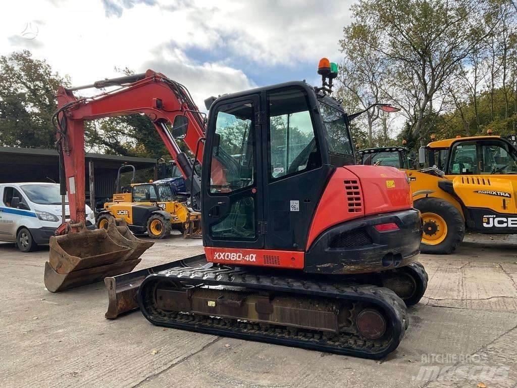 Kubota KX080-4 Crawler excavators