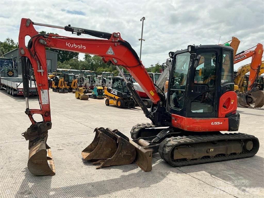 Kubota U55-4 Crawler excavators