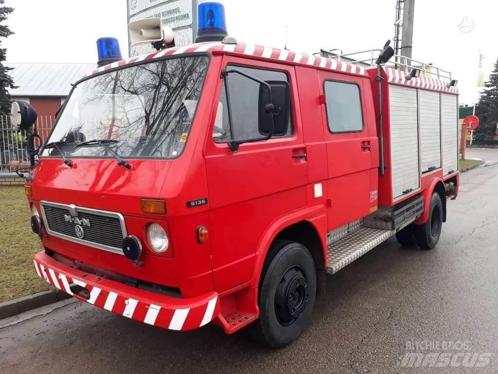 MAN VW 9136 Fire trucks