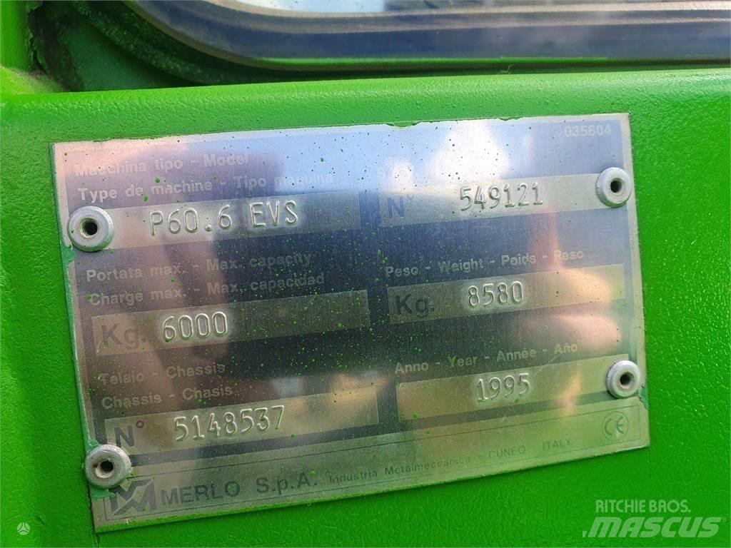 Merlo P60.6 EVS Front loaders and diggers