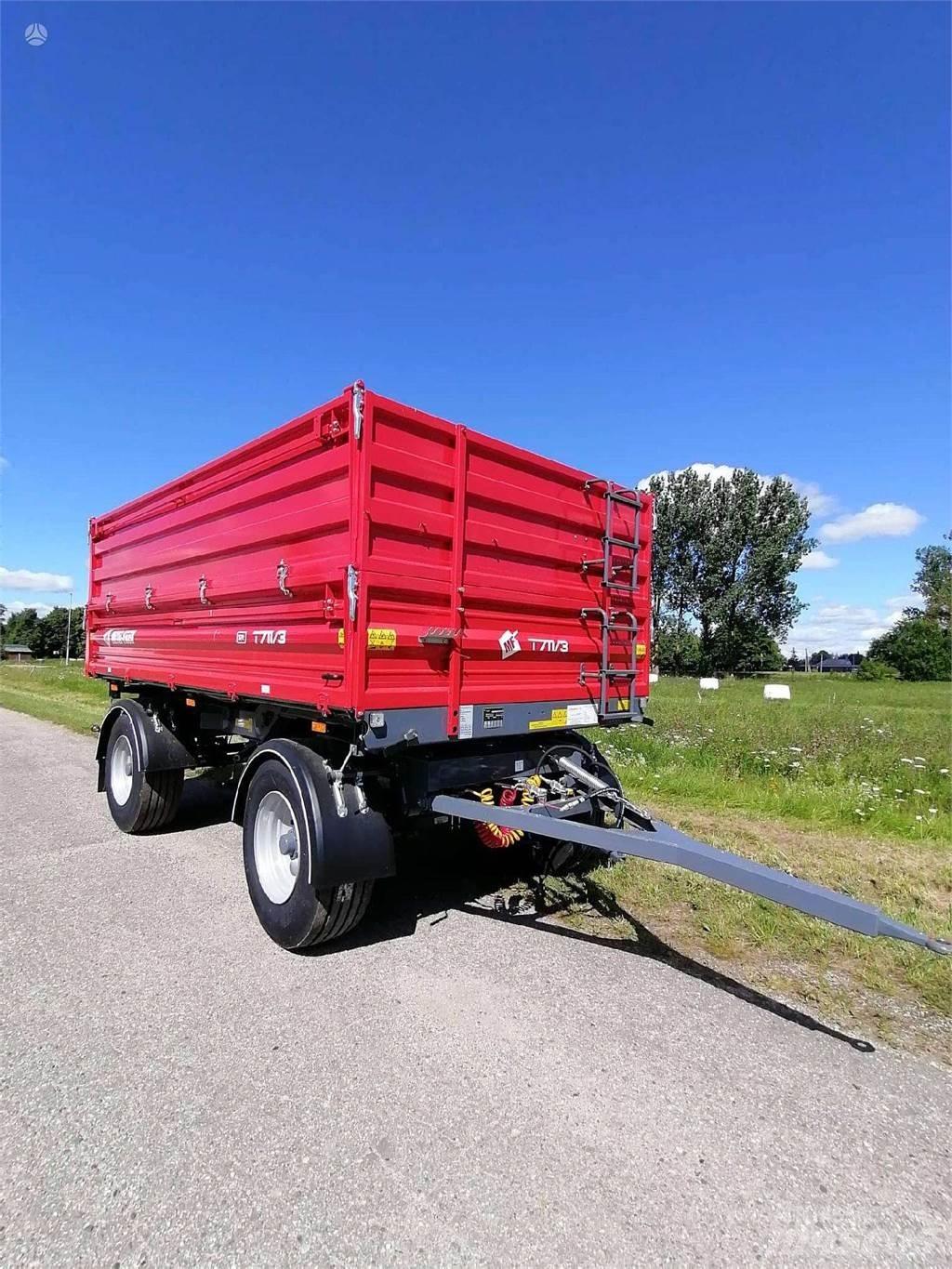 Metal-Fach T711/3 Grain / Silage Trailers