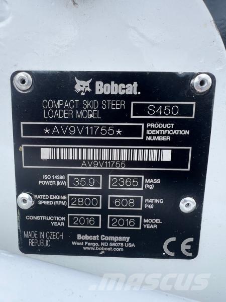 Bobcat S 450 Mini loaders