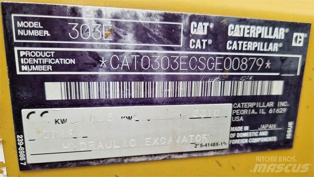 CAT 303E Mini excavators < 7t (Mini diggers)