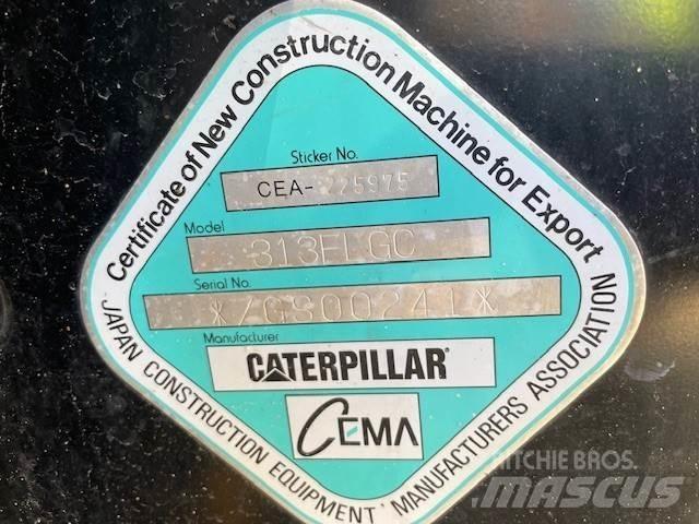 CAT 313 FL GC Crawler excavators