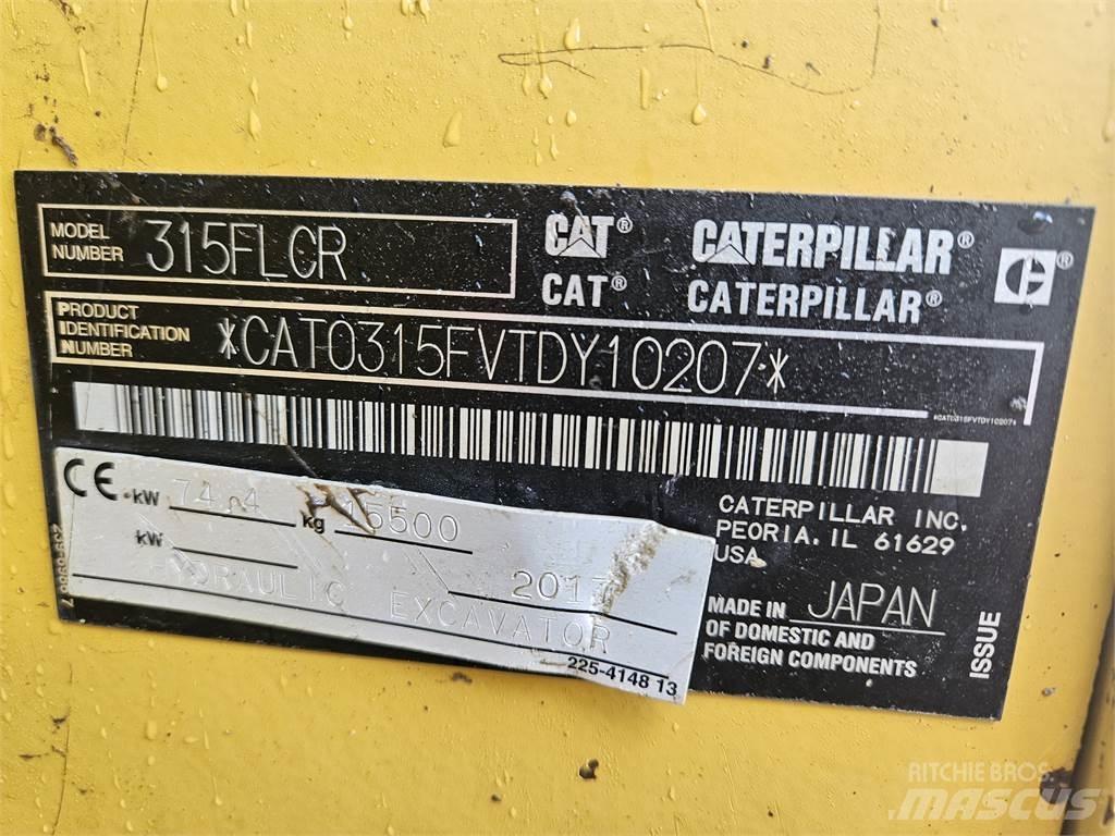 CAT 315FLCR Crawler excavators