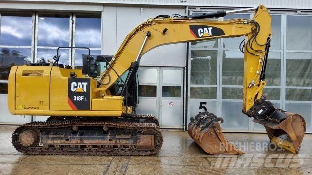 CAT 318F CW30s Crawler excavators
