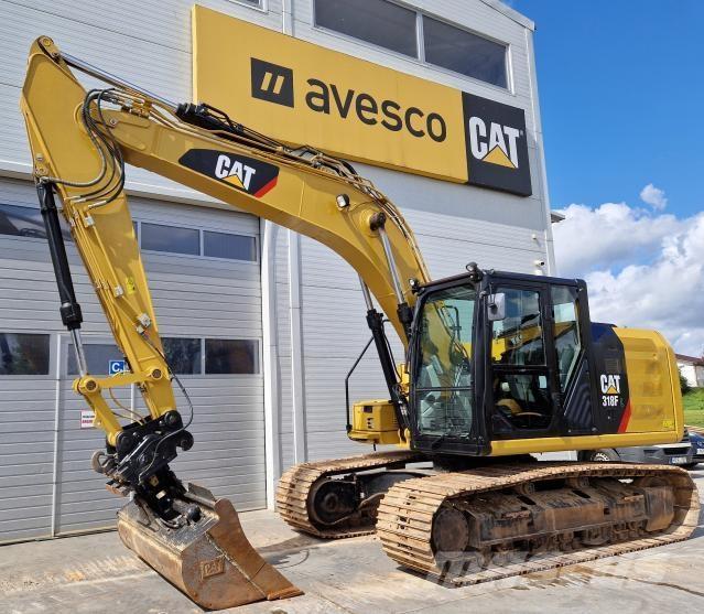 CAT 318FL Crawler excavators