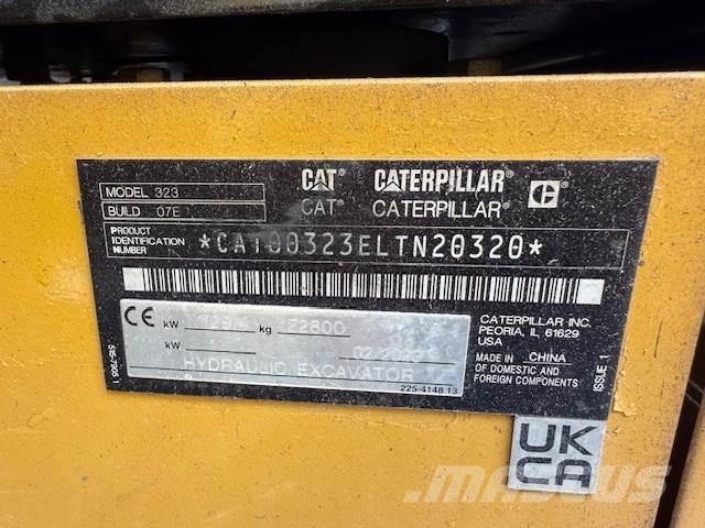 CAT 323-07 Crawler excavators