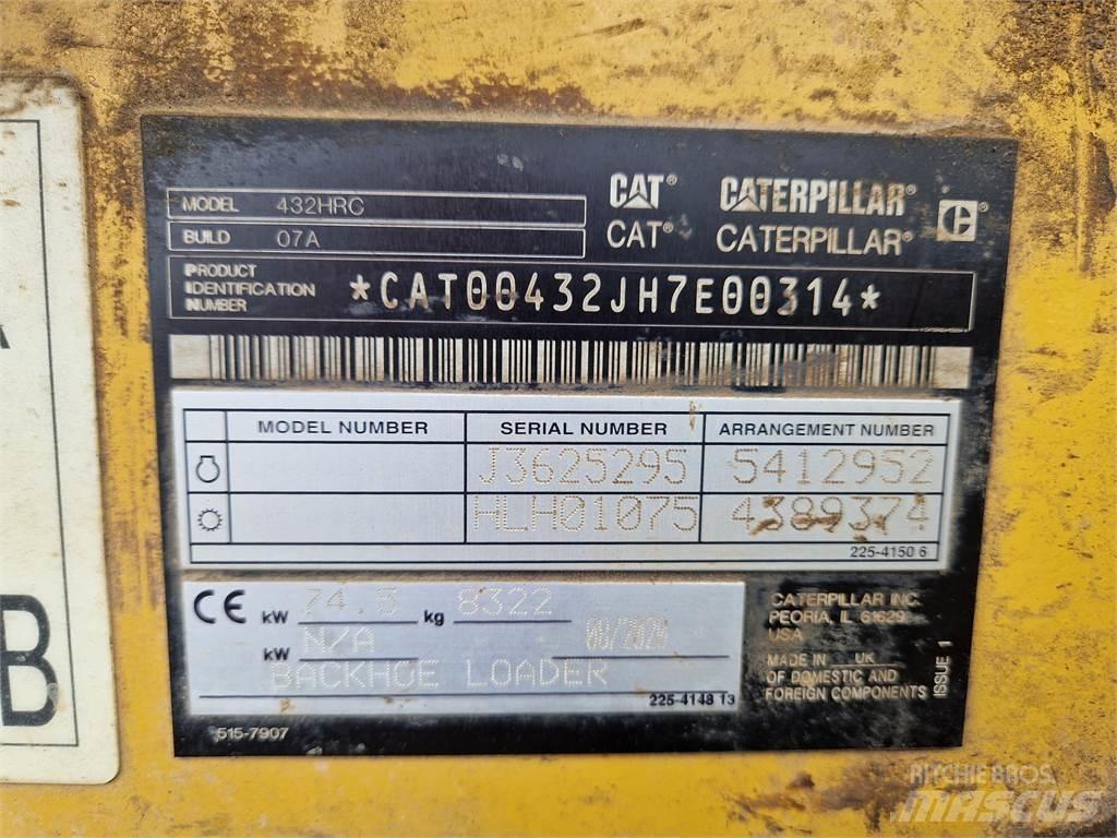 CAT 432-07 Backhoe