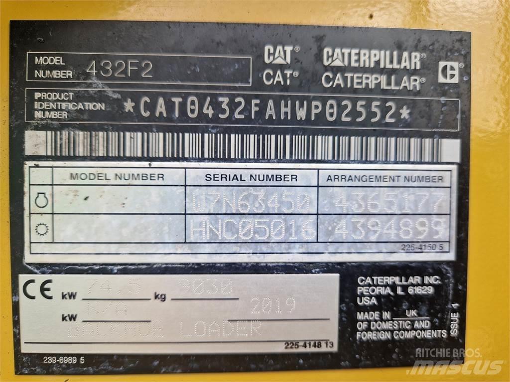 CAT 432F2 Backhoe