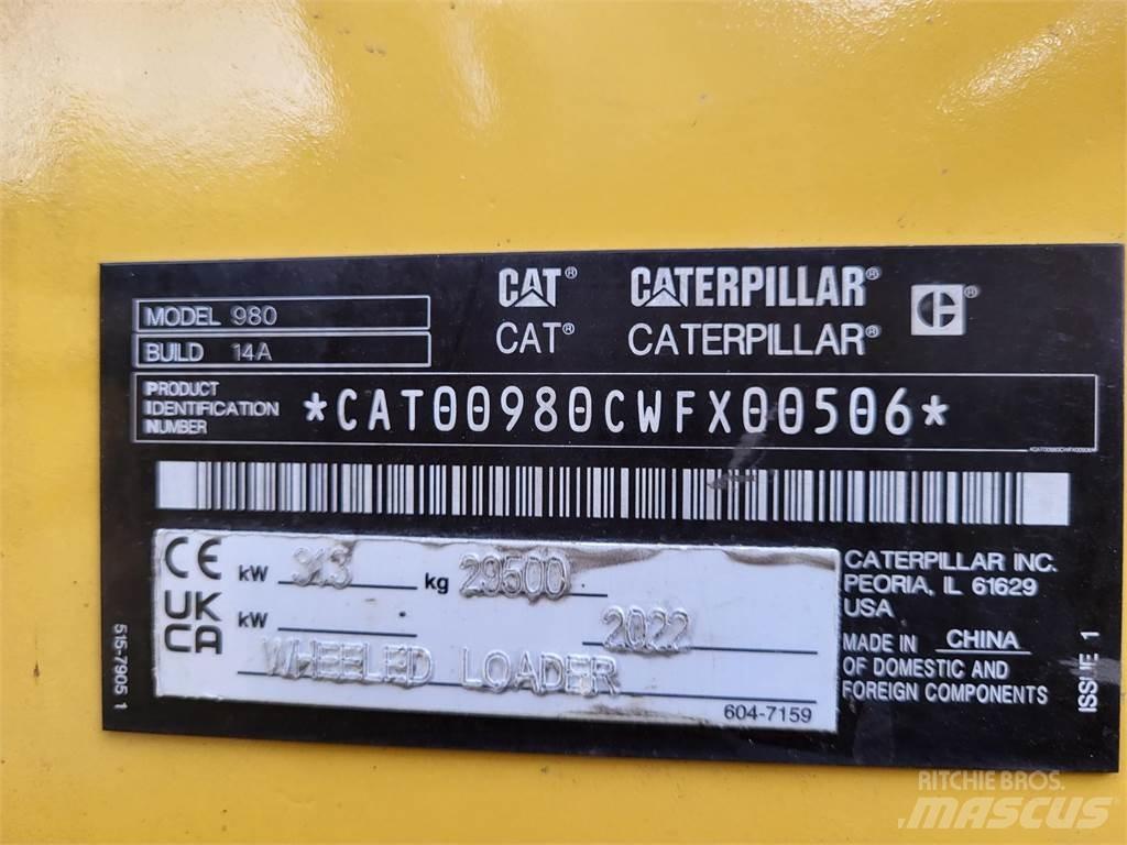 CAT 980 NG Wheel loaders
