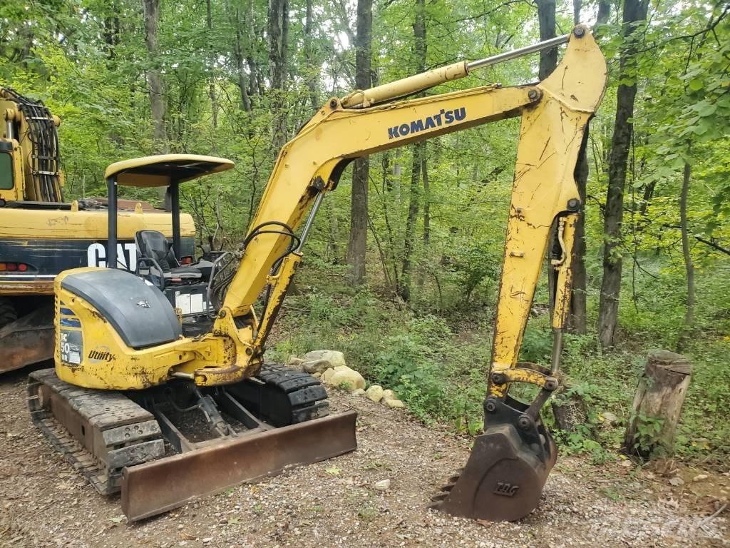 Komatsu PC50MR-2 Mini excavators < 7t (Mini diggers)