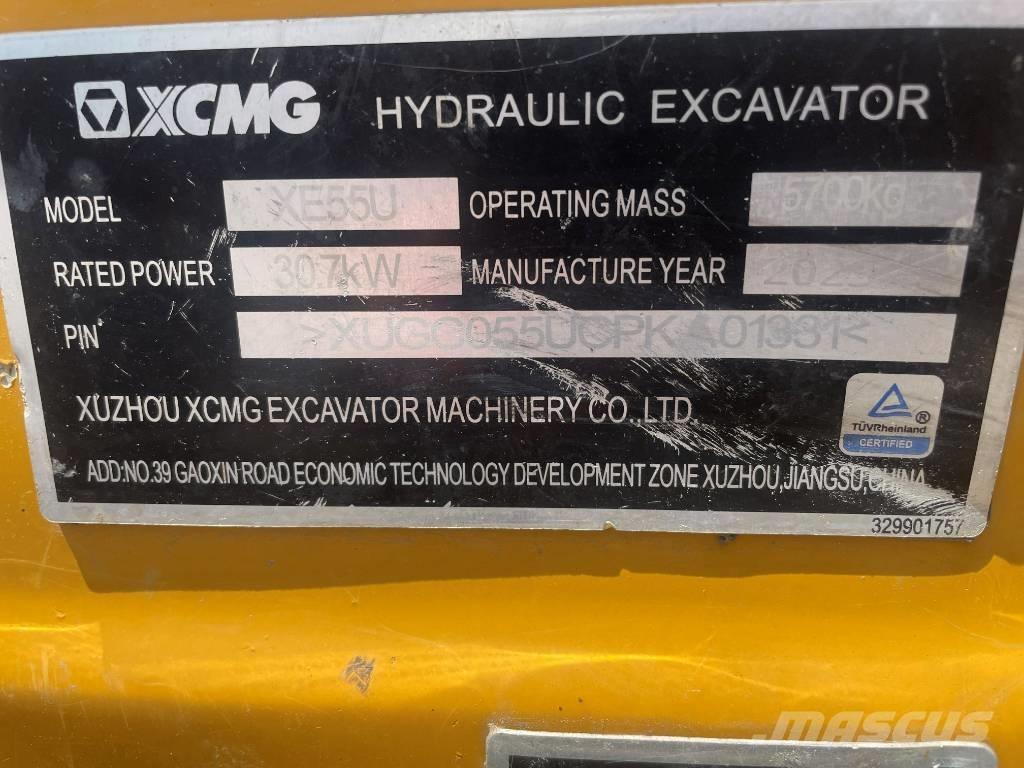 XCMG XE 55 U Mini excavators < 7t (Mini diggers)