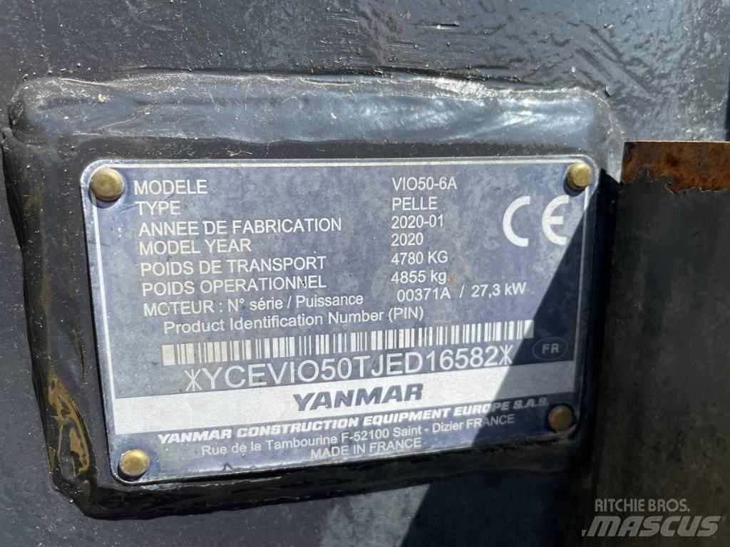 Yanmar Vio 50-6 Mini excavators < 7t (Mini diggers)