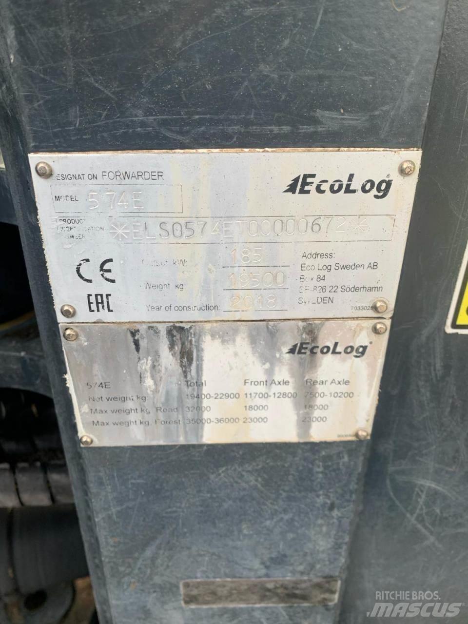 Eco Log 574 E Forwarders
