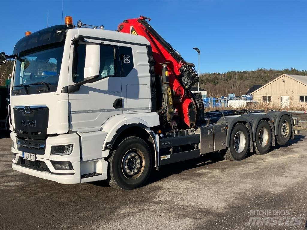 MAN TGS 35.510 Truck mounted cranes