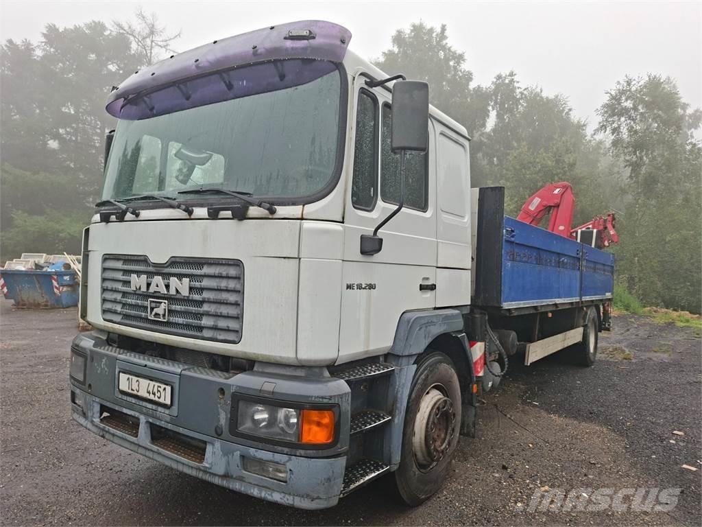 MAN ME 18.285 + HR Flatbed / Dropside trucks