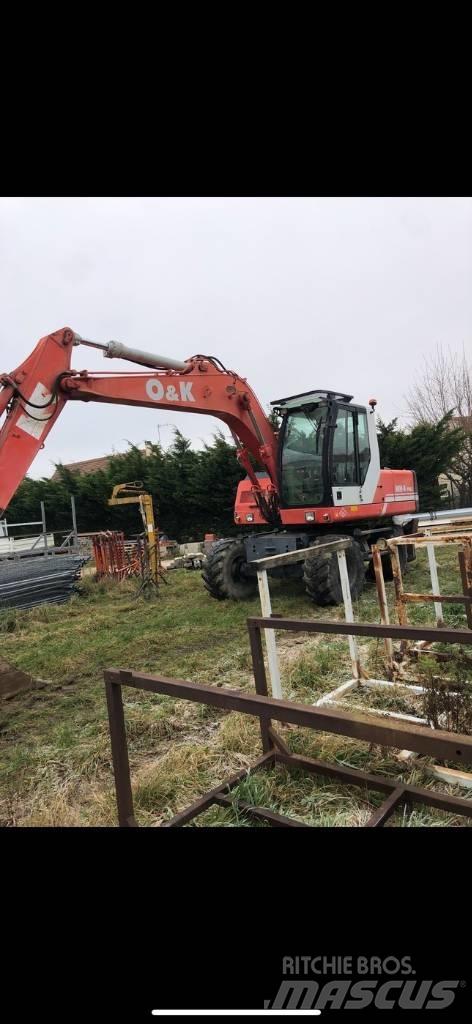 O&K MH 4 PMS Wheeled excavators