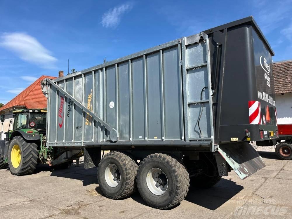 Fliegl ASW 271 Flatbed/Dropside semi-trailers