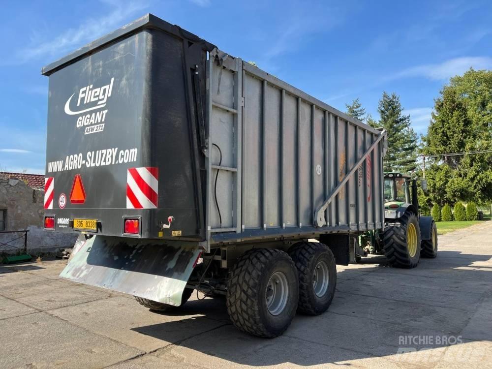 Fliegl ASW 271 Flatbed/Dropside semi-trailers