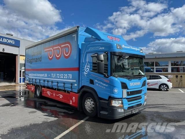 Scania P 370 Curtain sider trucks