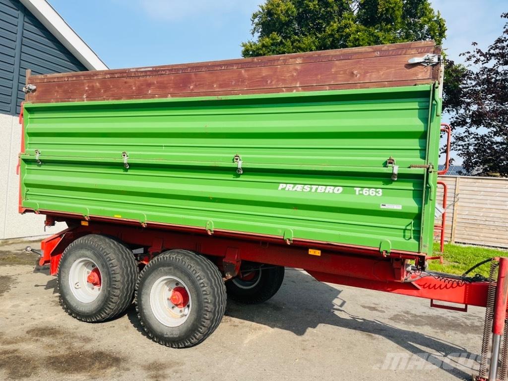 Præstbro T 663 Tipper trucks