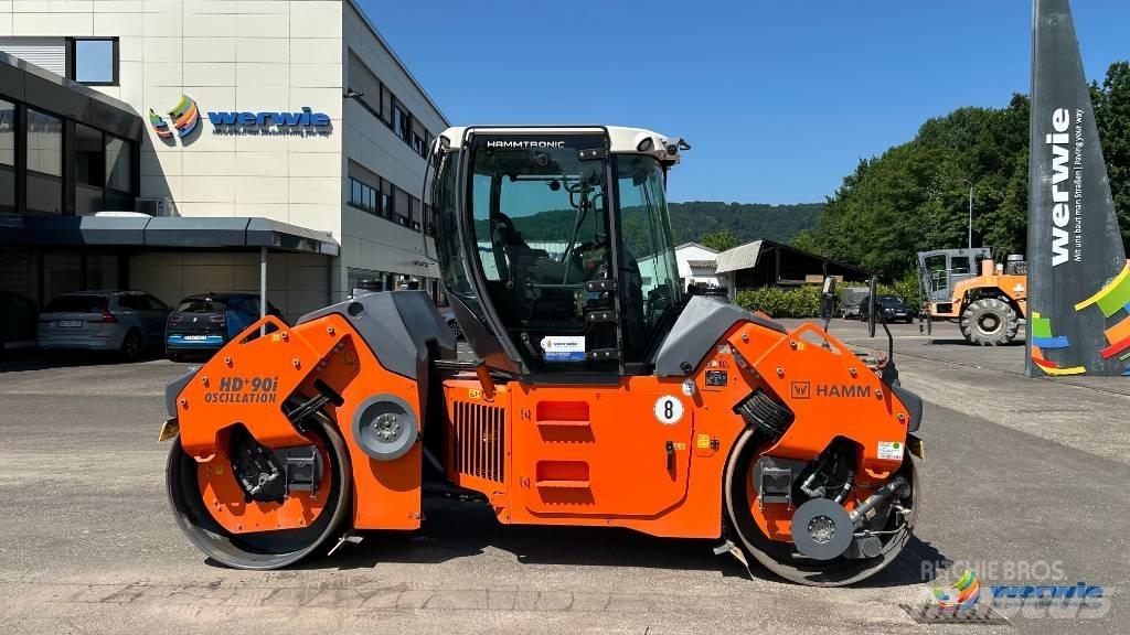 Hamm HD+ 90i VO-S Twin drum rollers