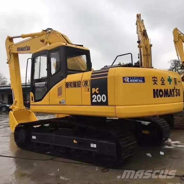 Komatsu PC 200-7 Crawler excavators
