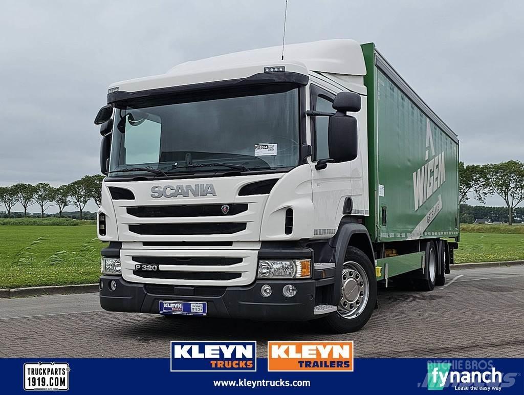 Scania P320 Curtain sider trucks