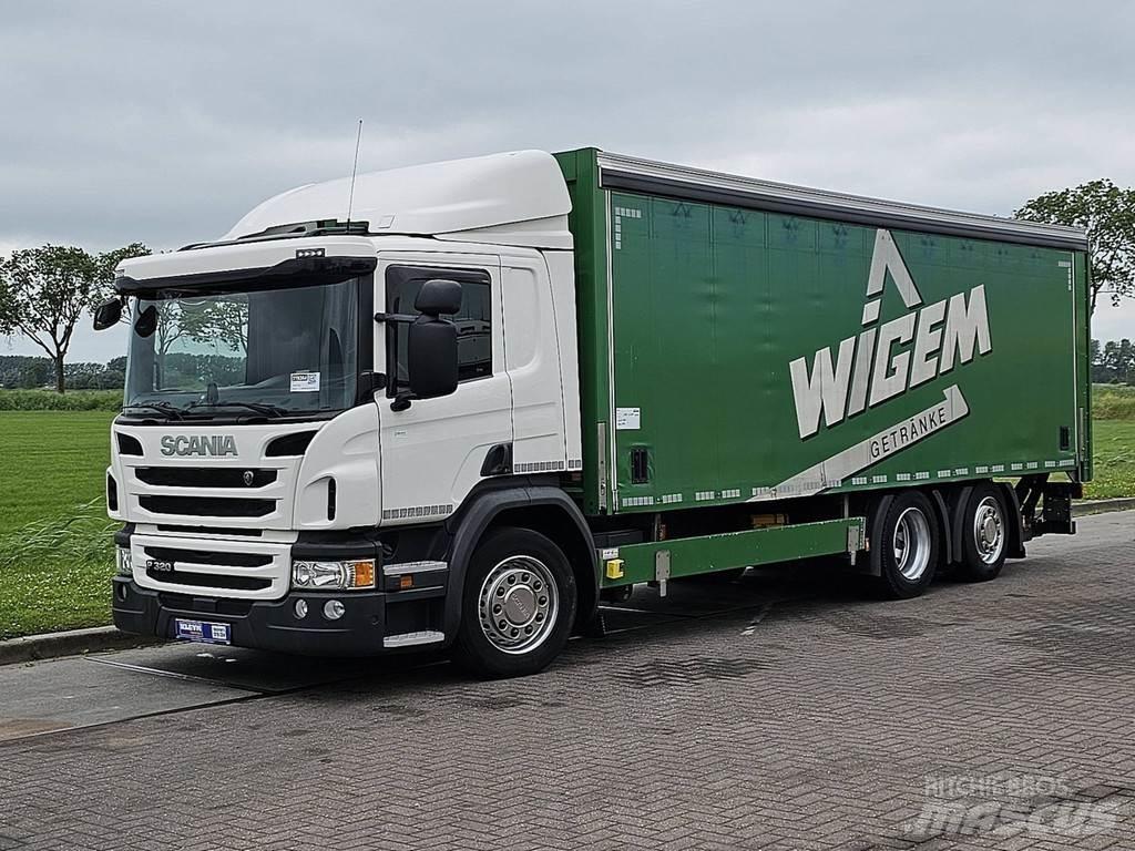 Scania P320 Curtain sider trucks
