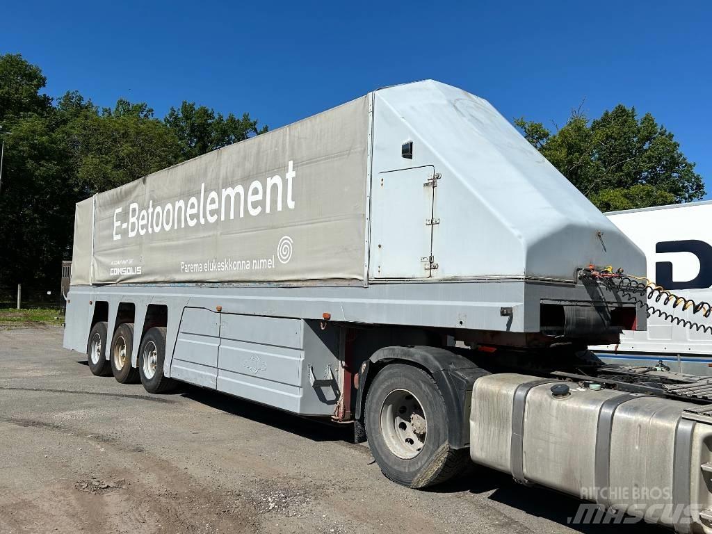 Orthaus OGT 24/B Flatbed/Dropside semi-trailers