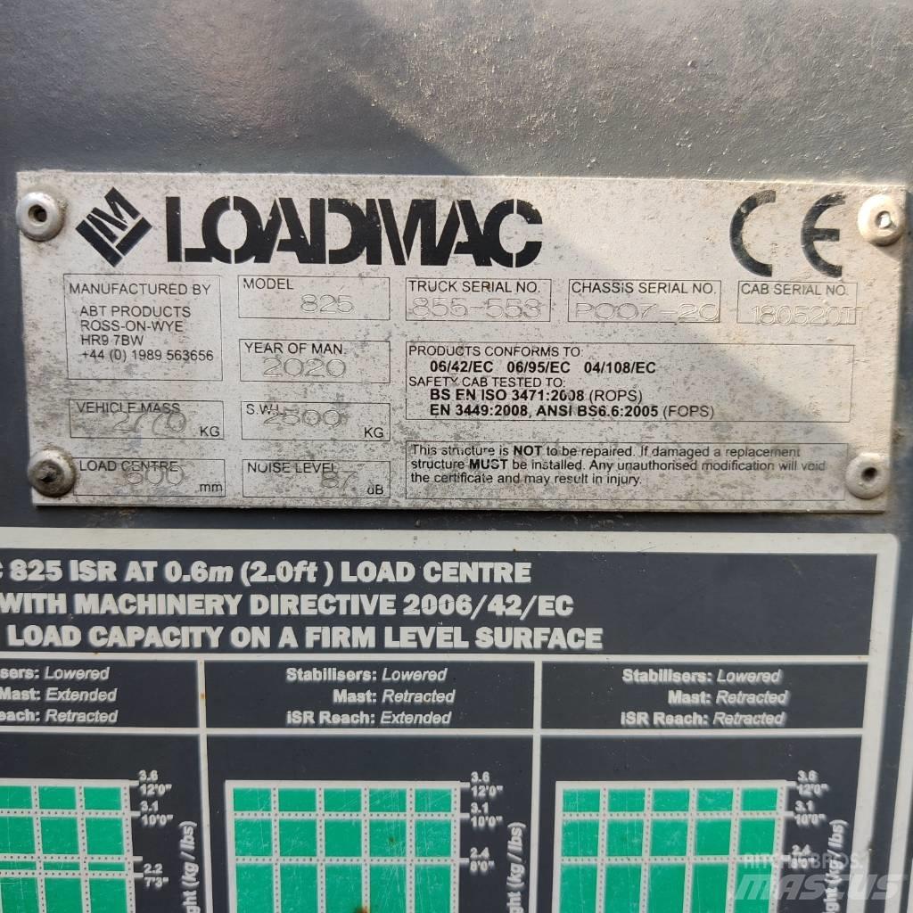 Loadmac 825 Truck mounted forklifts