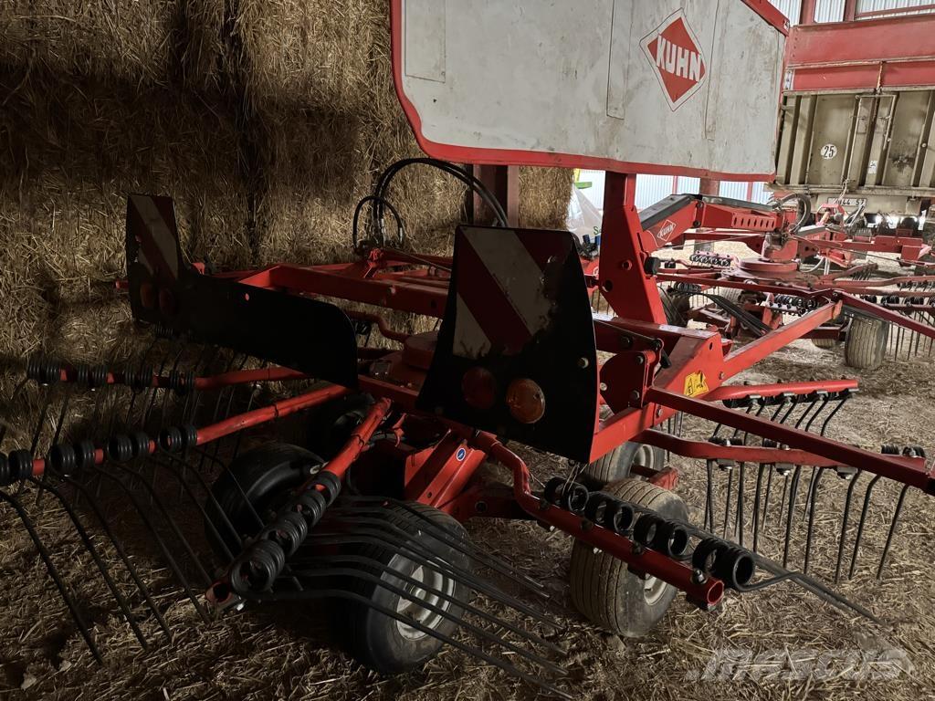 Kuhn GA 6632 + Windrowers