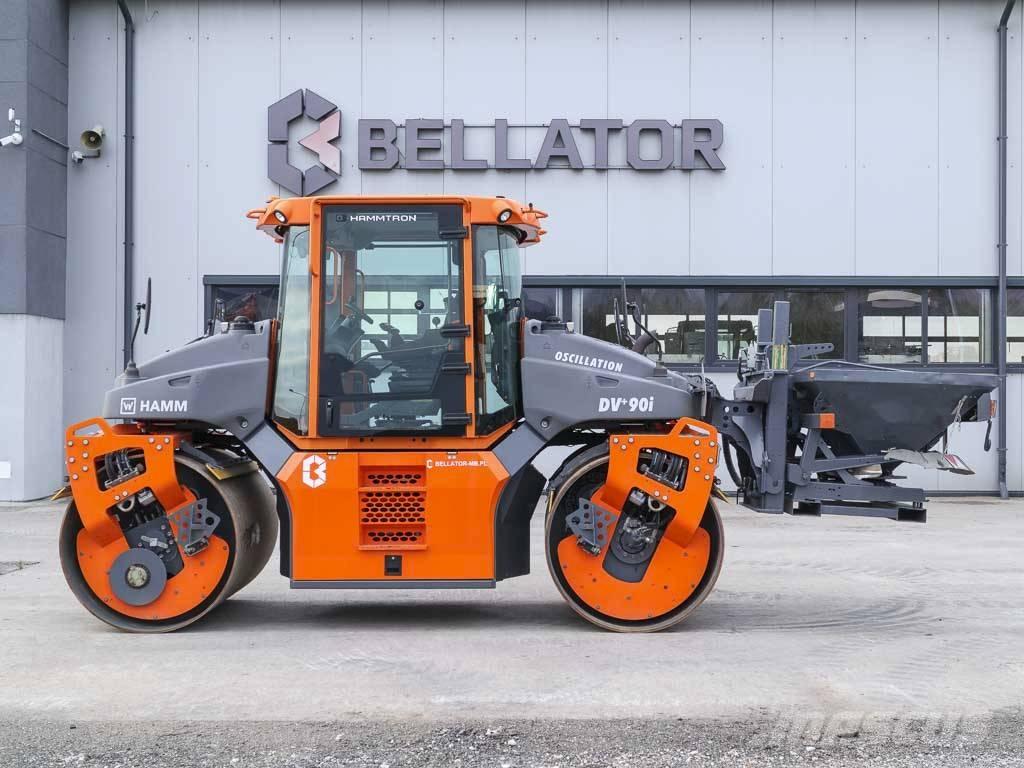 Hamm DV+ 90i VS-OS Twin drum rollers