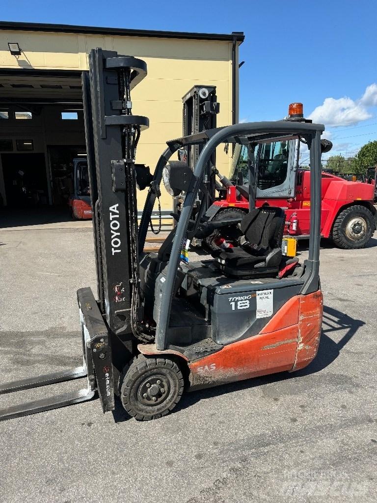 Toyota 8FBEK18T Electric forklift trucks