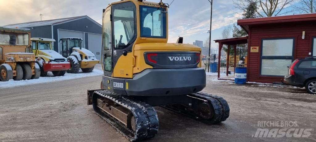 Volvo ECR 88 D Mini excavators  7t - 12t
