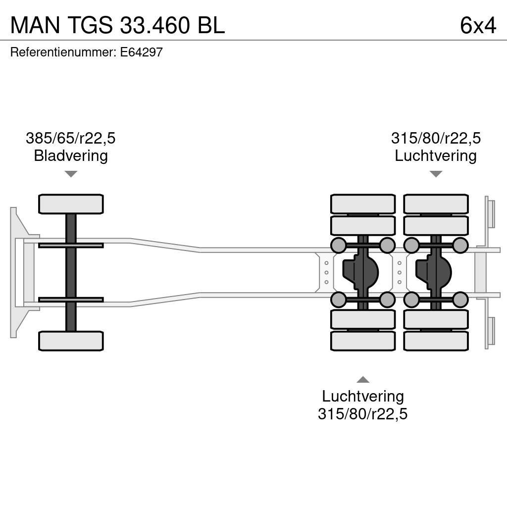 MAN TGS 33.460 BL Hook lift trucks