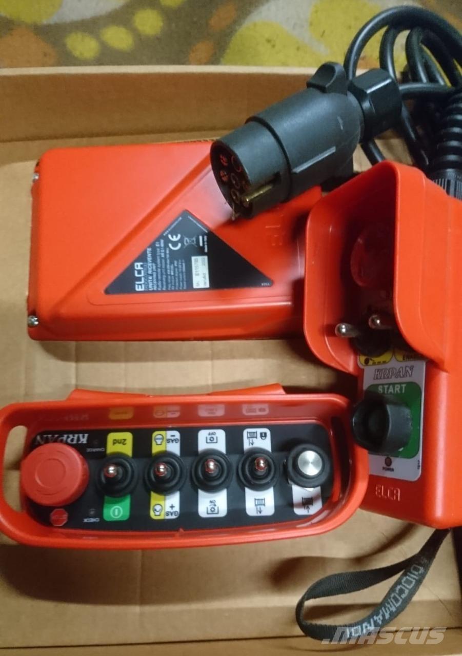 Krpan 5,5 EH Winches