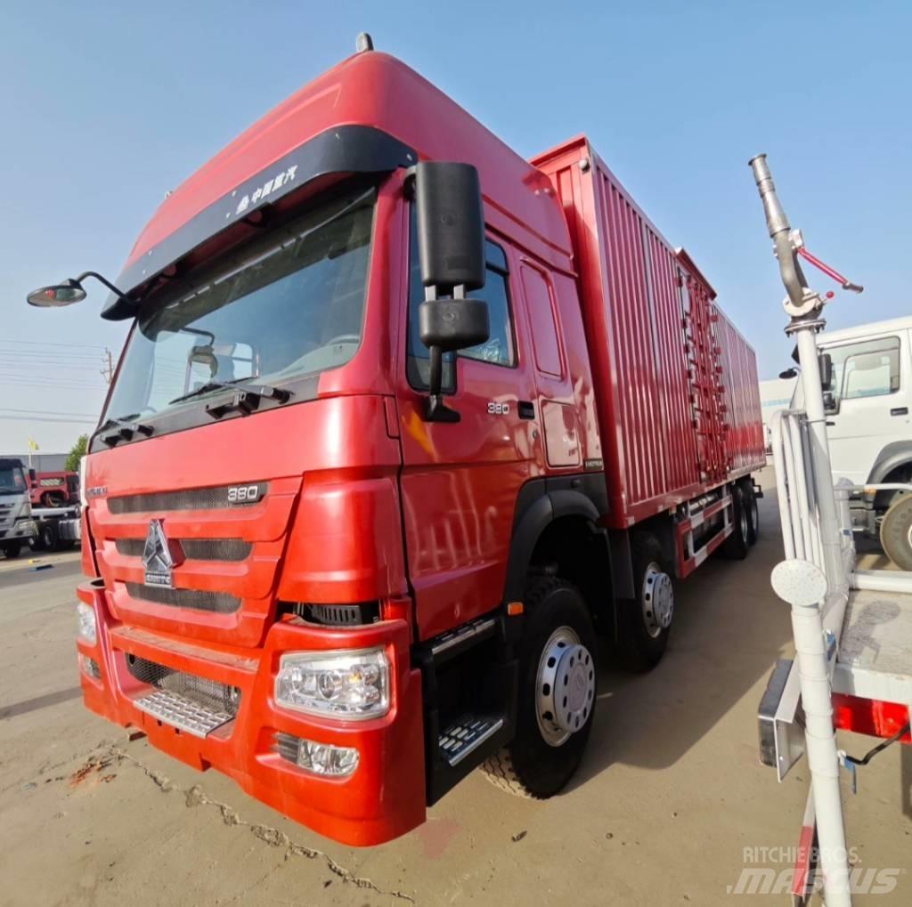 Howo 380 371 375 Box trucks
