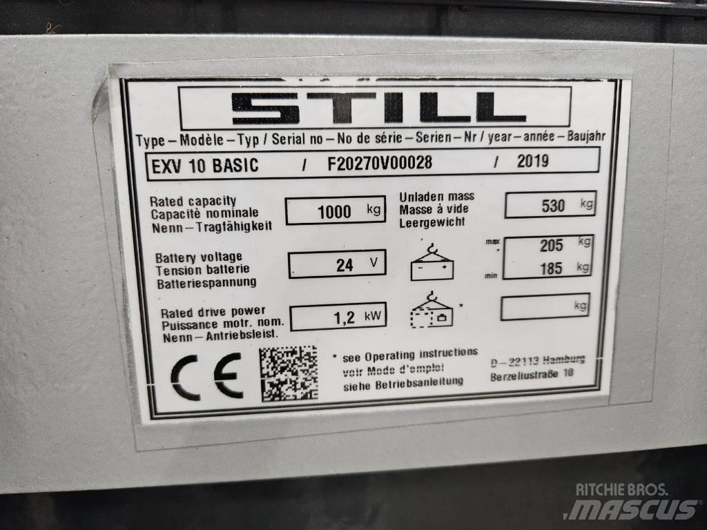 Still EVX 10 Basic Pedestrian stacker