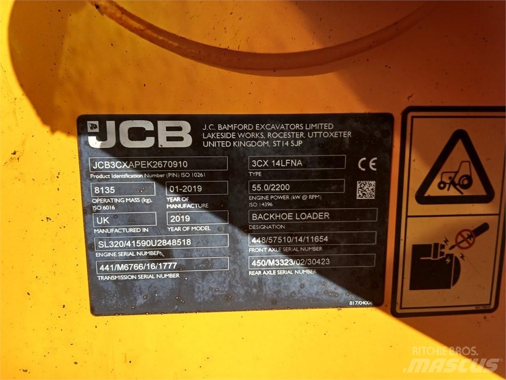 JCB 3 CX ECO Backhoe