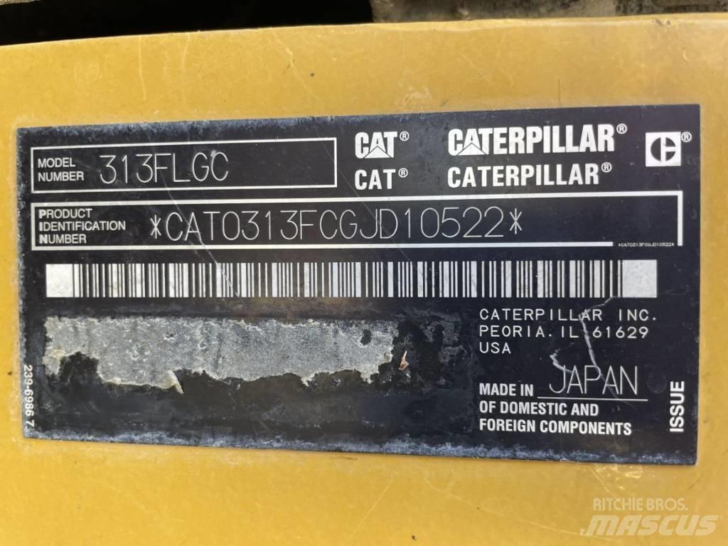 CAT 313 F LGC Crawler excavators
